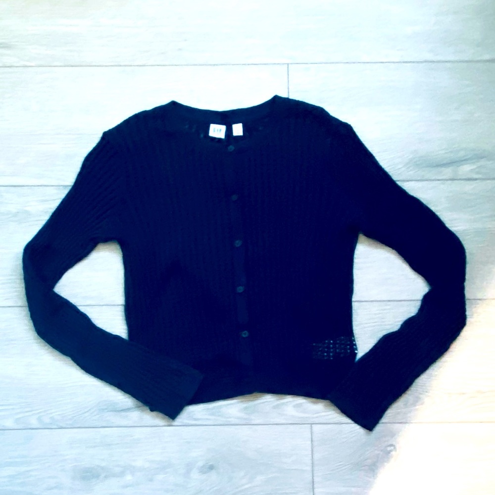 Girls Ribbed Cardigan - Picture 1 of 4